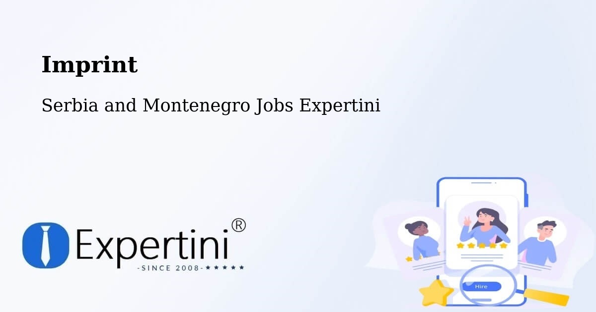 Imprint – Parry Sound - Serbia and Montenegro Jobs Expertini