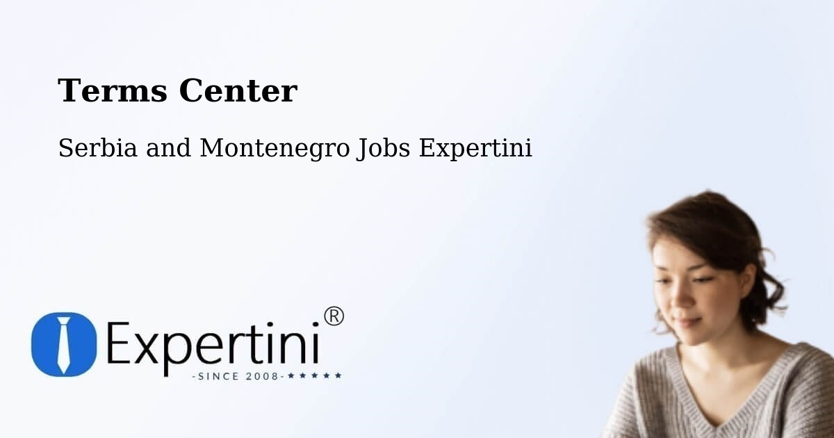 Terms of Service – Parry Sound - Serbia and Montenegro Jobs Expertini